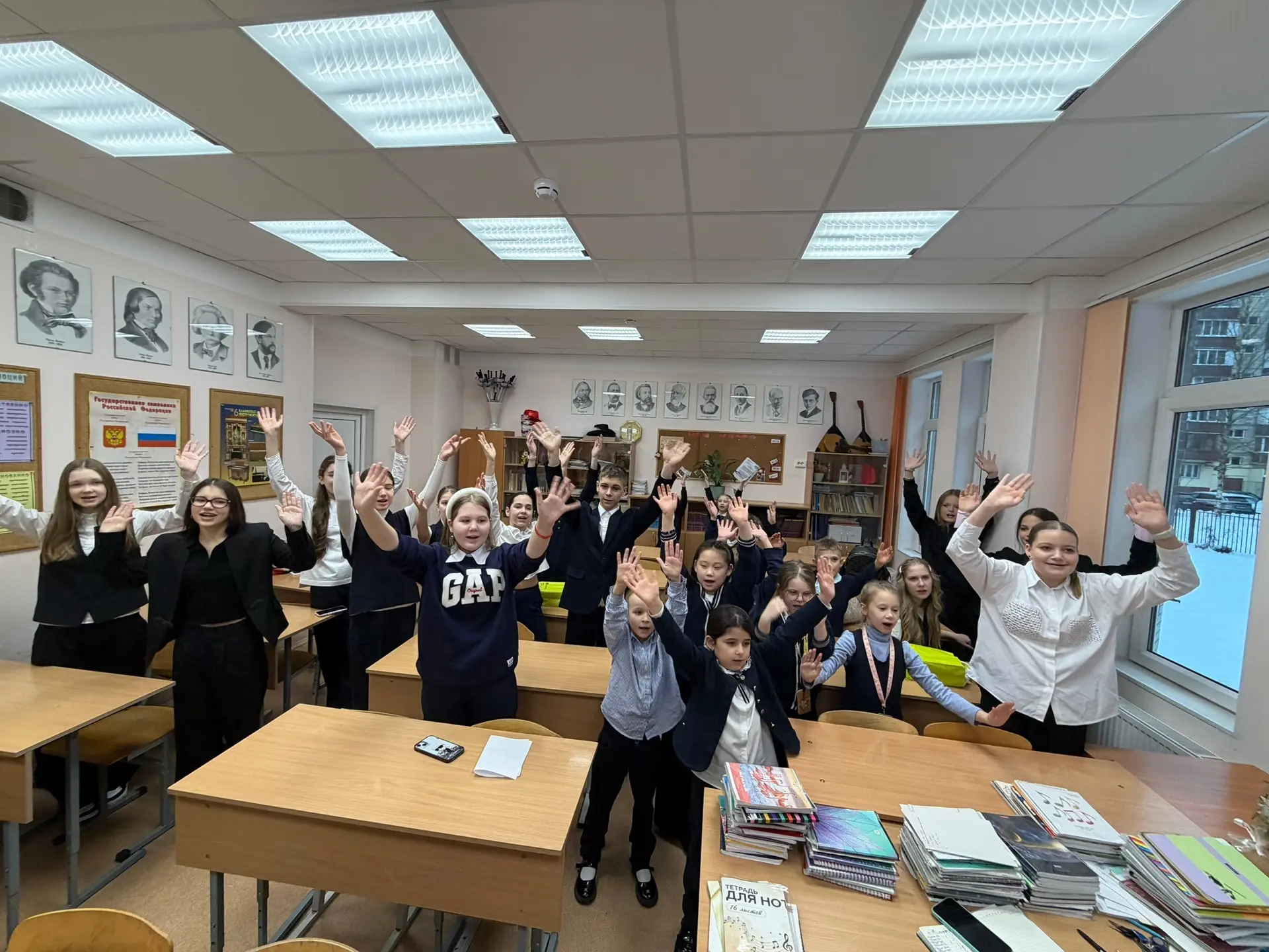 🎶🎤🌟Кажется, вся наша 639-я объединилась в одном желании — спеть вместе громко, красиво и по-Первому!