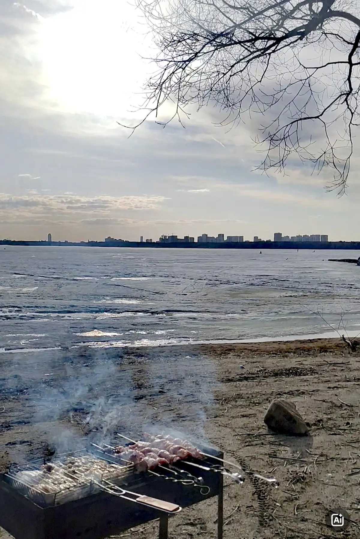 На границе сезонов 🌊❄️