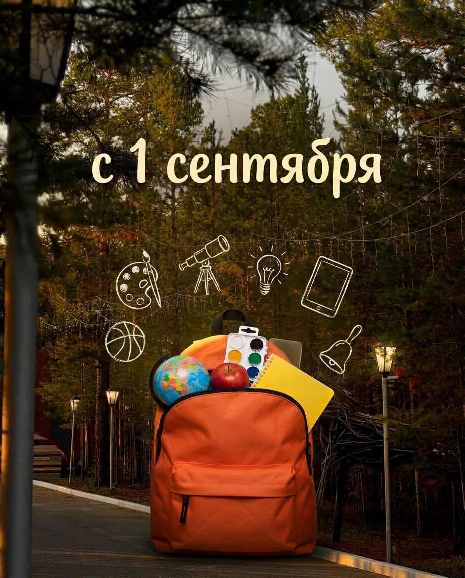 Дорогие школьники и родители, туристический комплекс «Валикас» поздравляет Вас  с 1 сен...