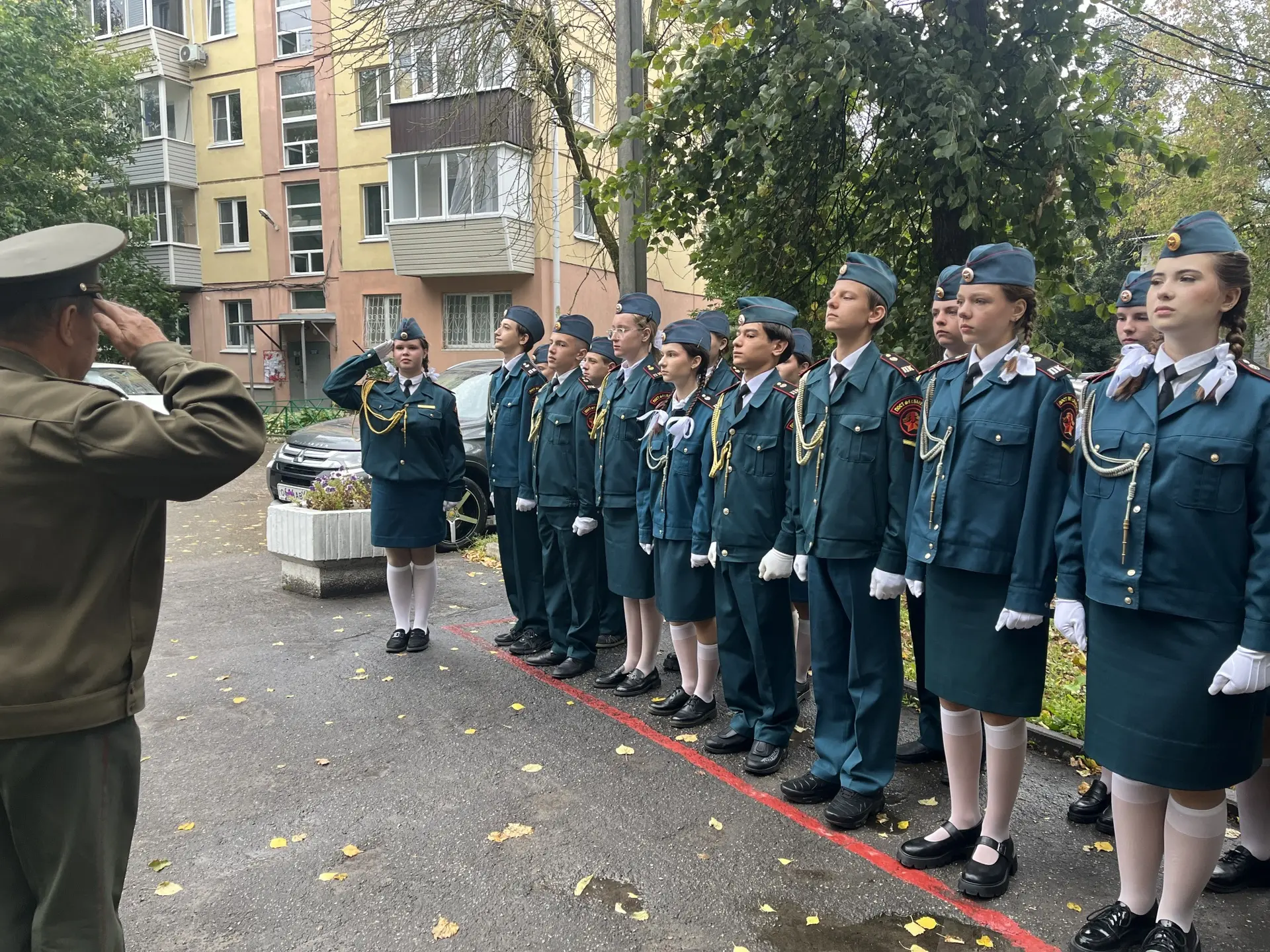 Несение службы на Посту 1.