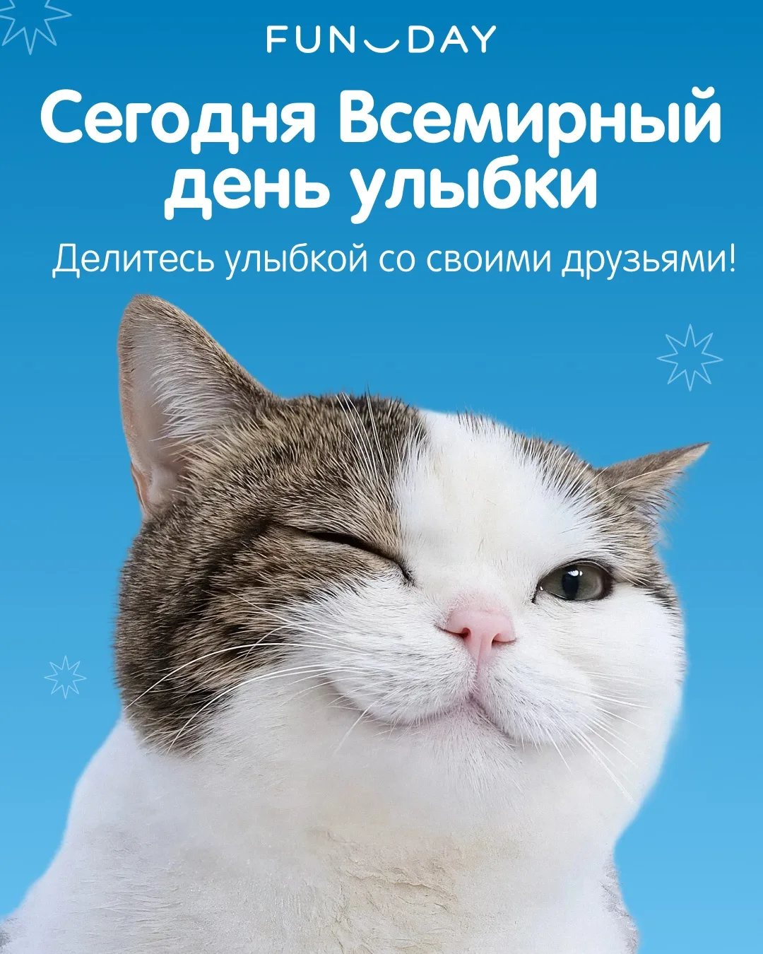 Сегодня можно просто улыбаться! ☺️
