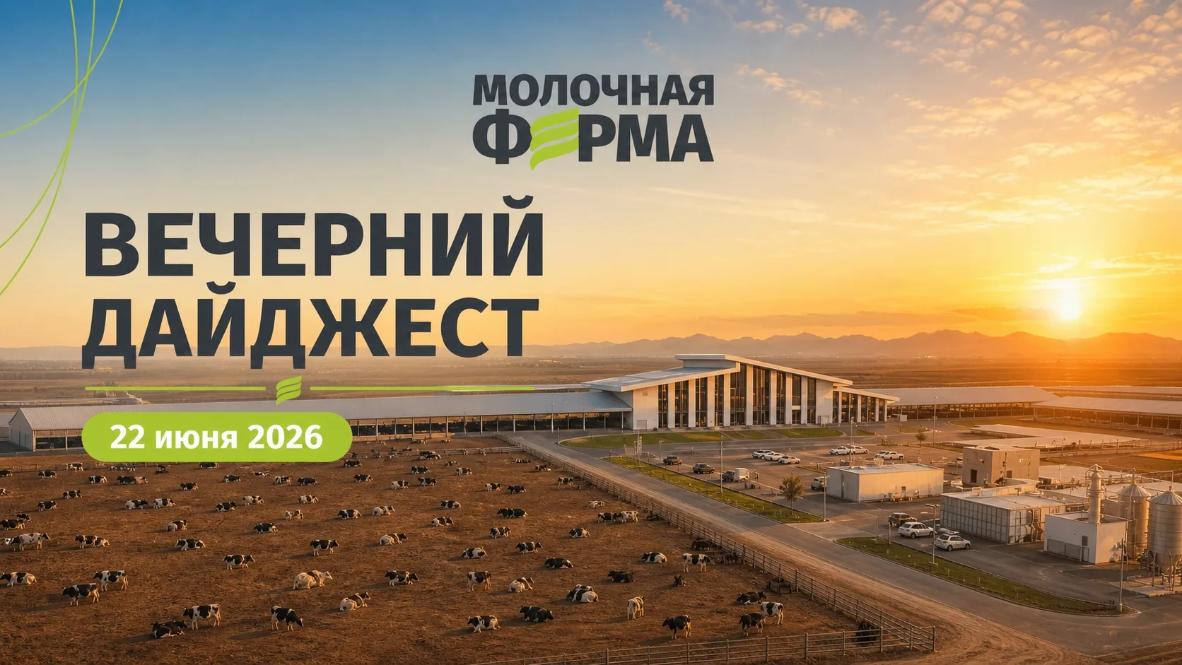 📢 Вечерний дайджест АПК.