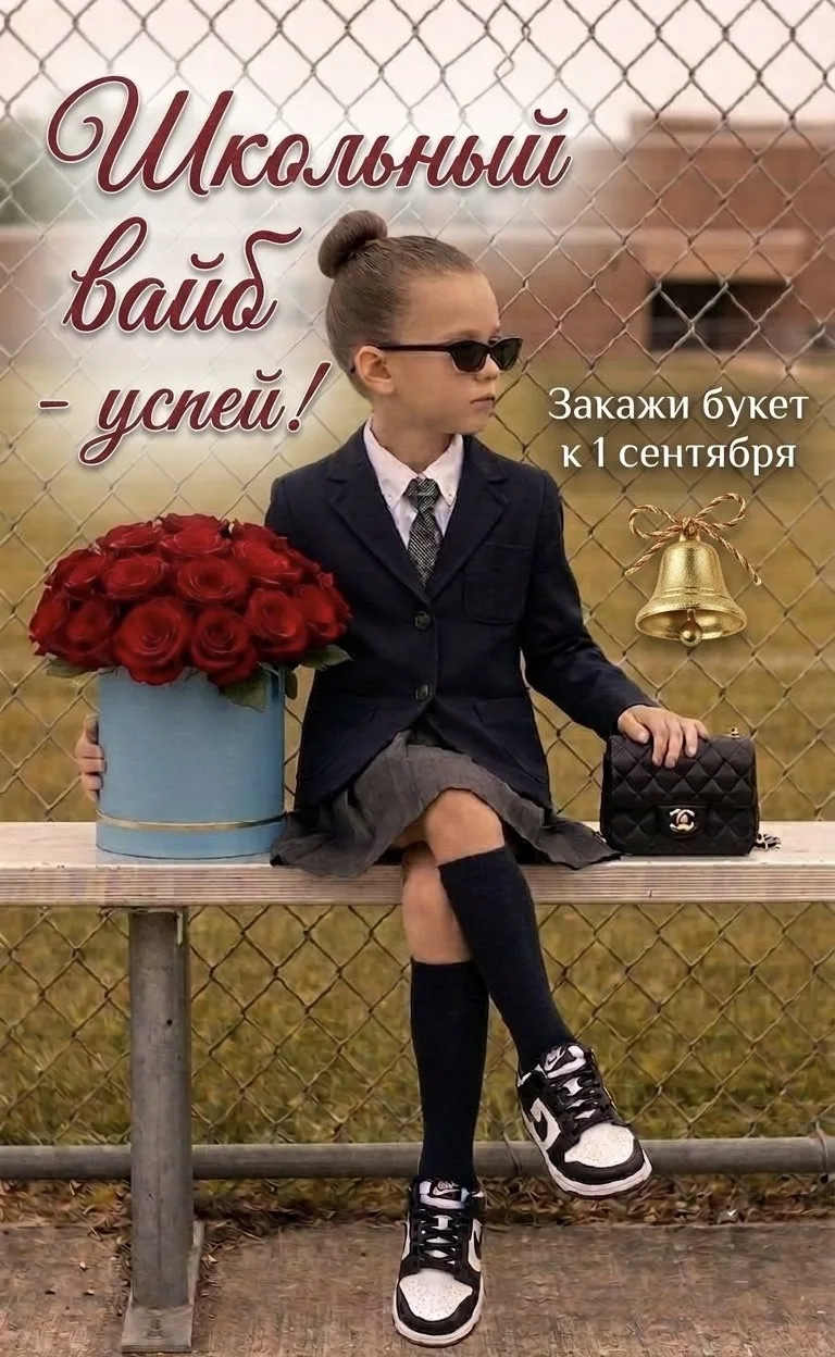 Принимаем предзаказы на букеты к 1 сентября!