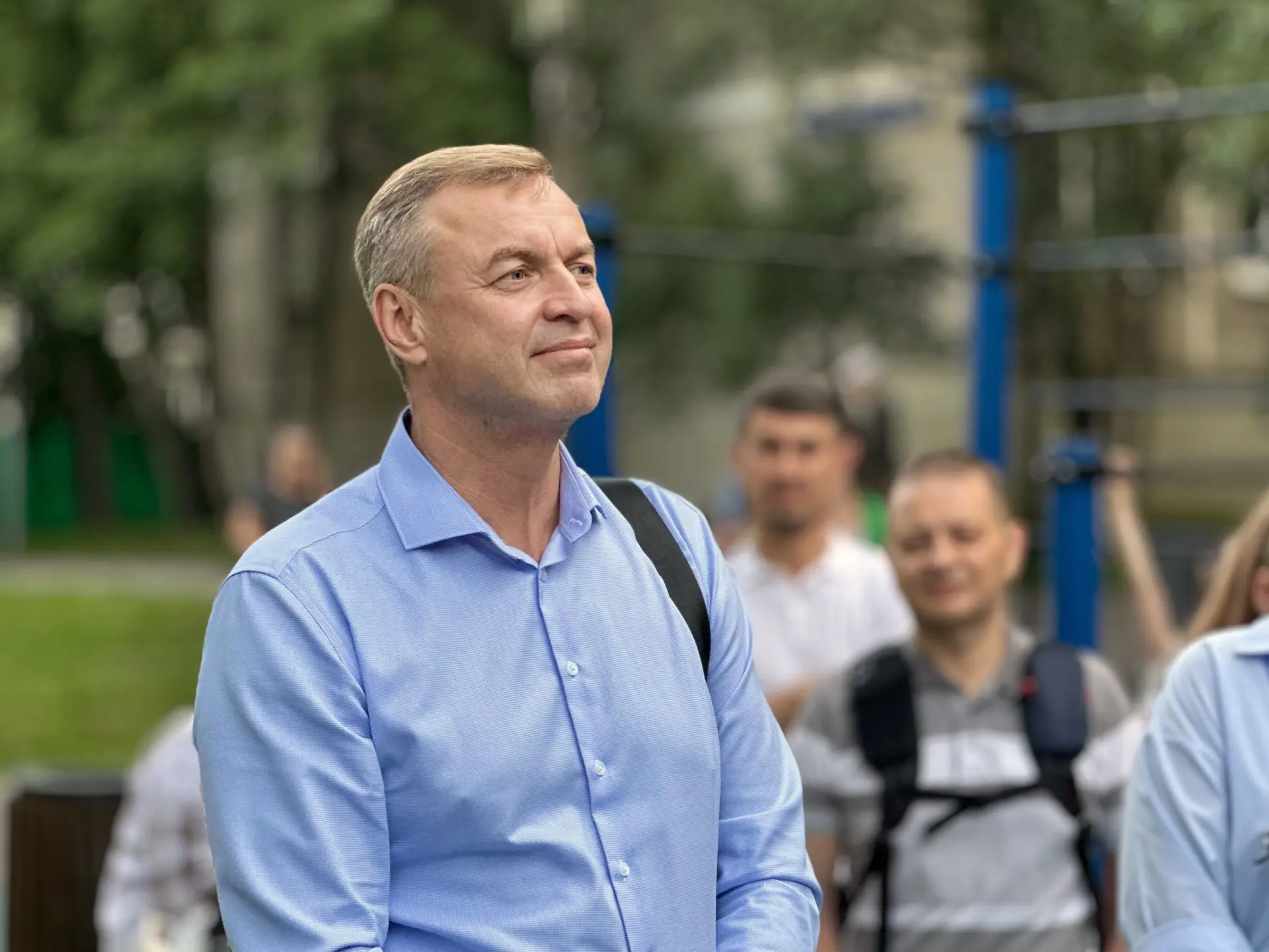 Акция «На здоровье, ЮЗАО: Зарядка с чемпионом» прошла в Коньково 

🚶‍♂️Акция началась с пешей прогу