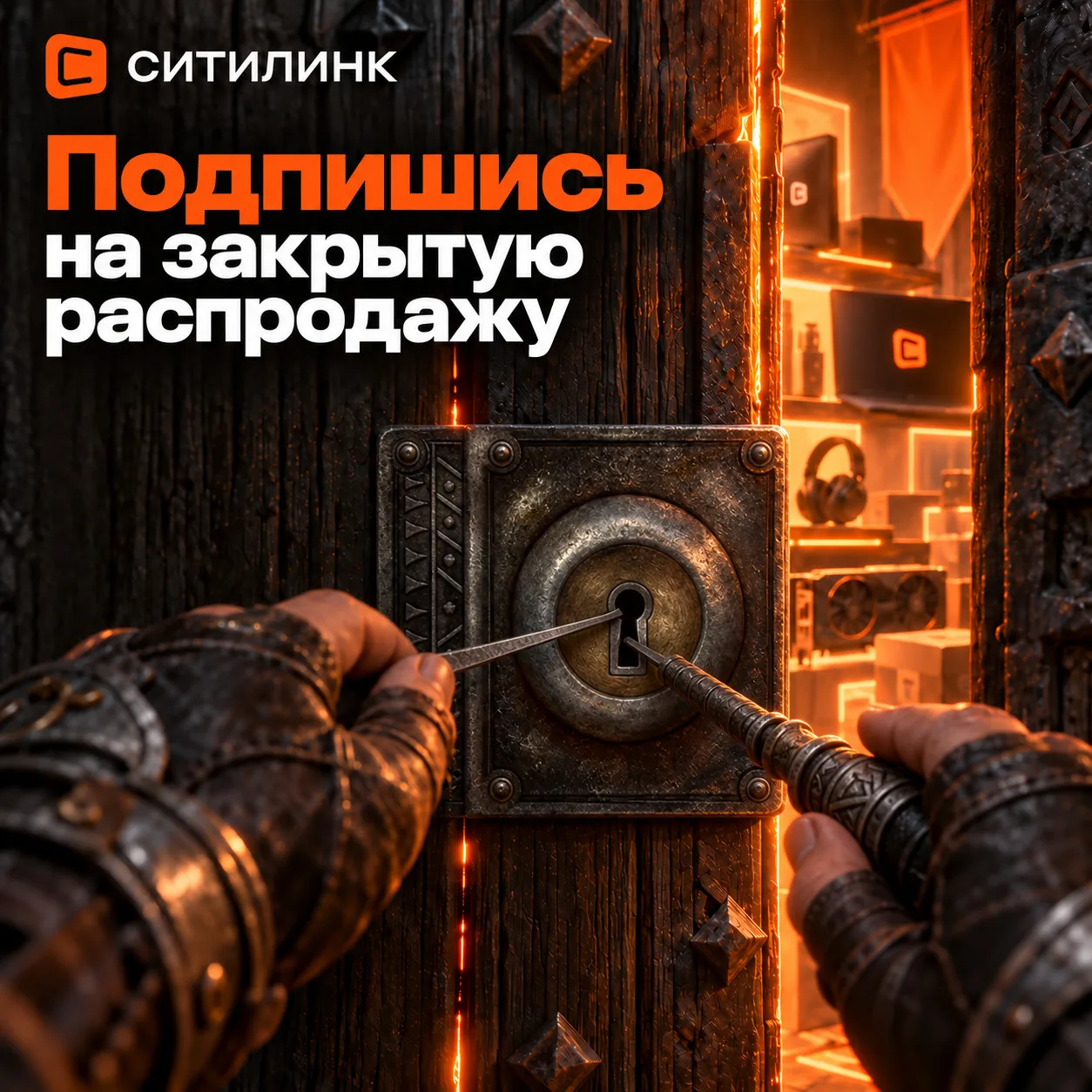 🔐 Эта дверь просто так не откроется