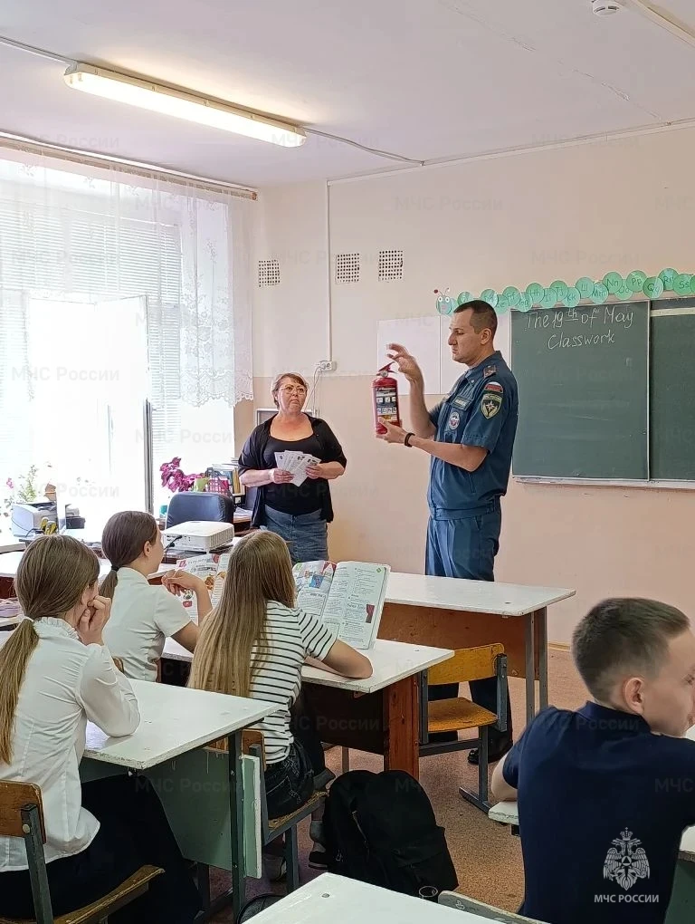 В Похвистнево детям перед каникулами напомнили о безопасности  В школе № 7 города Похвистнево прошел