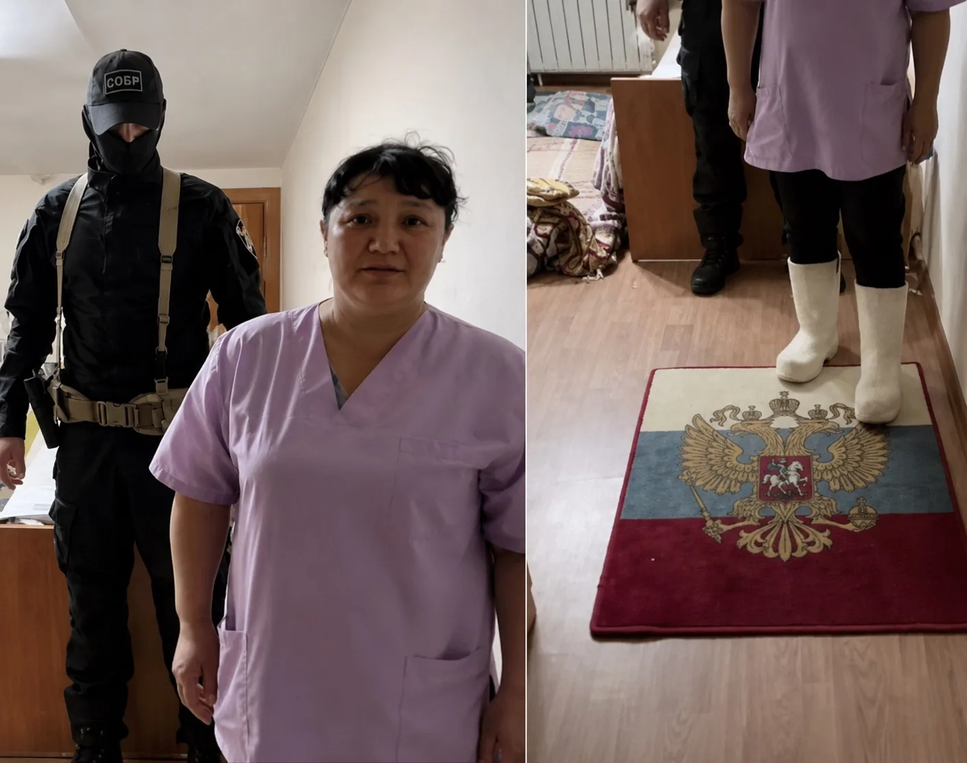 ⚡️Узбечку, постелившую коврик с флагом России, вышлют на родину.
