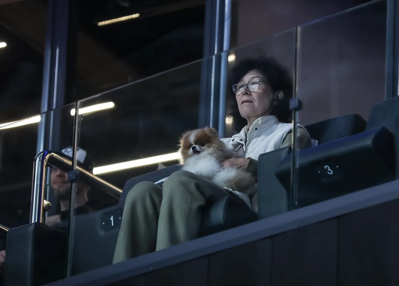 🦌 Оказывается, что на VOLGA Арену и со своими собакенами можно попасть 🐶