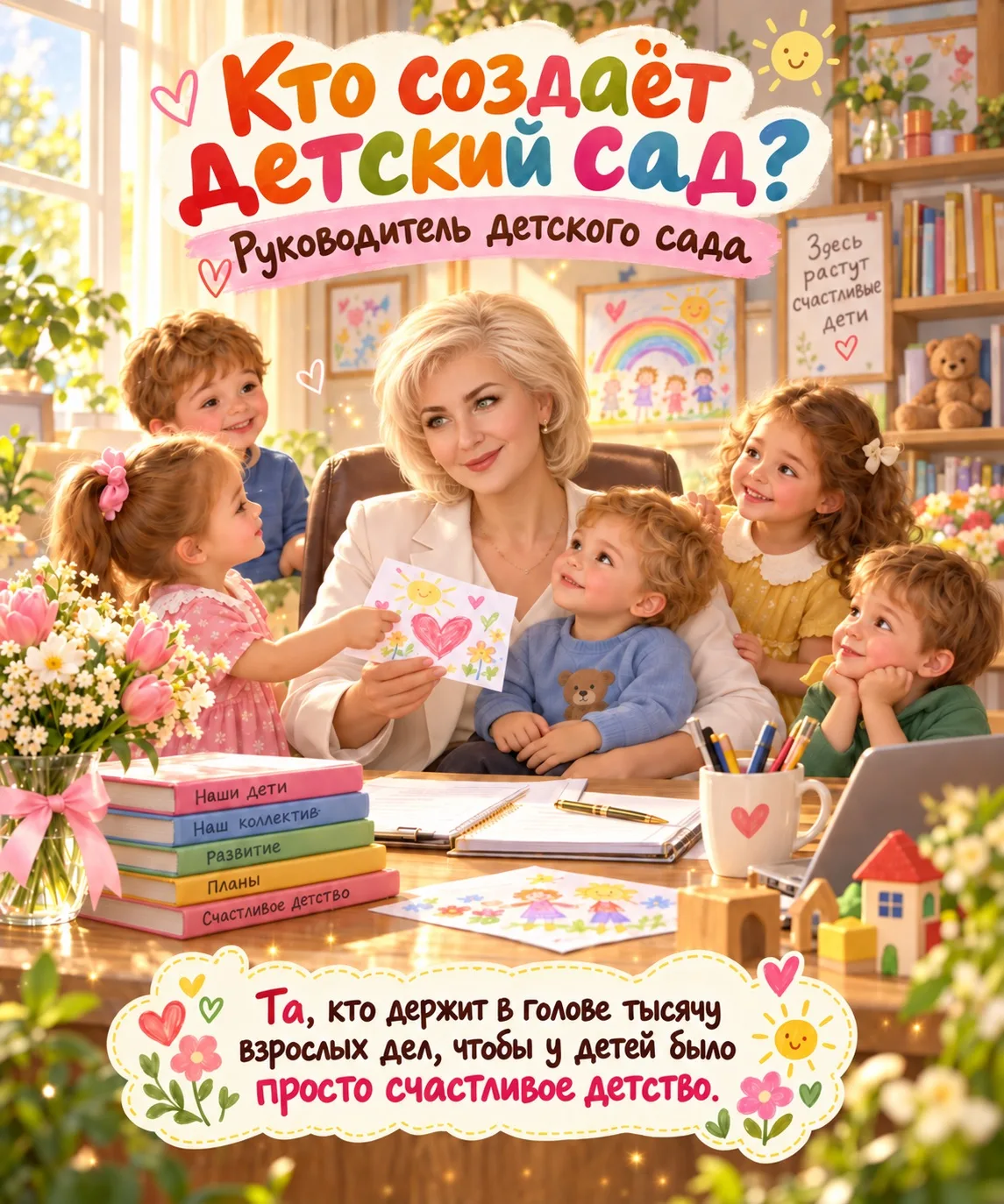 💛 Кто создаёт детский сад?
