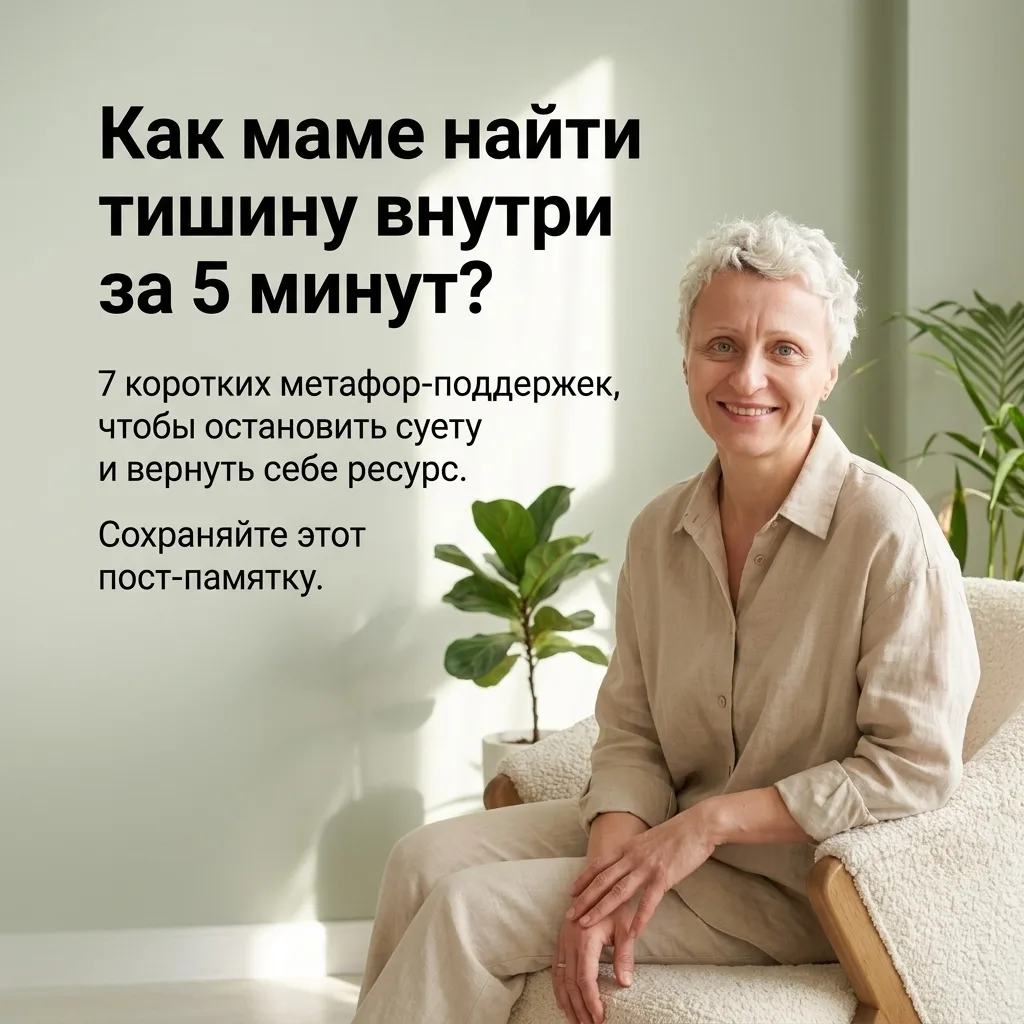 «Я уже опоздала» тихая мысль, которая часто звучит громче любых планов. Дни пролетели, график не сро