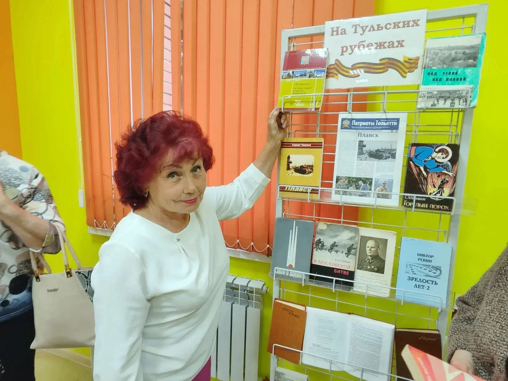 Плавская центральная районная библиотека продолжает участвовать в проекте РБИК «Герой газетной полос