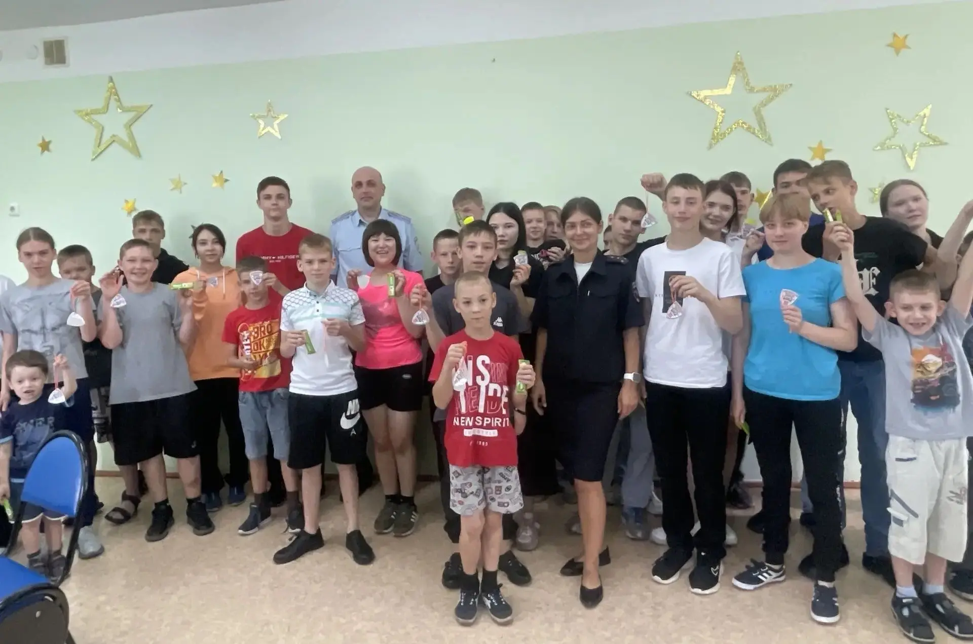 Сегодня у нас был особенный день! Сотрудники Госавтоинспекции пришли в гости к ребятам,...