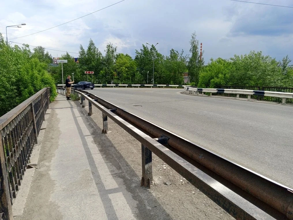 Техническая инвентаризация и координирование автомобильного моста ул. Ермака, ул. Береговая-Краснока