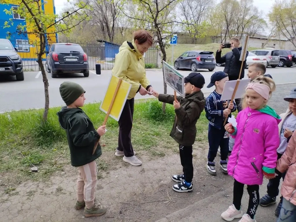 🐆 Акция «Сохраним леопарда» в подготовительной группе!  Сегодня наши ребята стали настоящими защитни