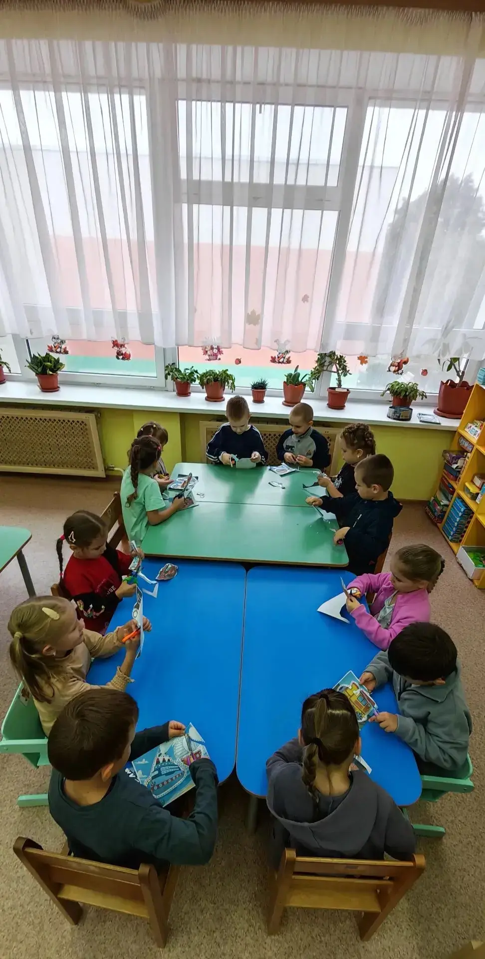 В подготовительной группе №1 прошло занятие по художественно-эстетическому развитию: де...