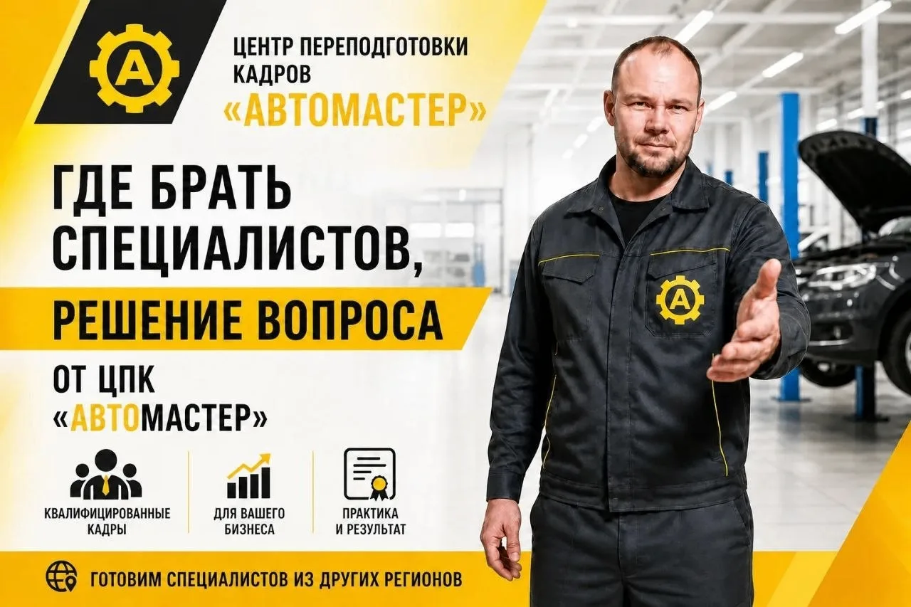 Кадровый голод в СТО: где брать специалистов, решение вопроса от ЦПК «АвтоМастер»