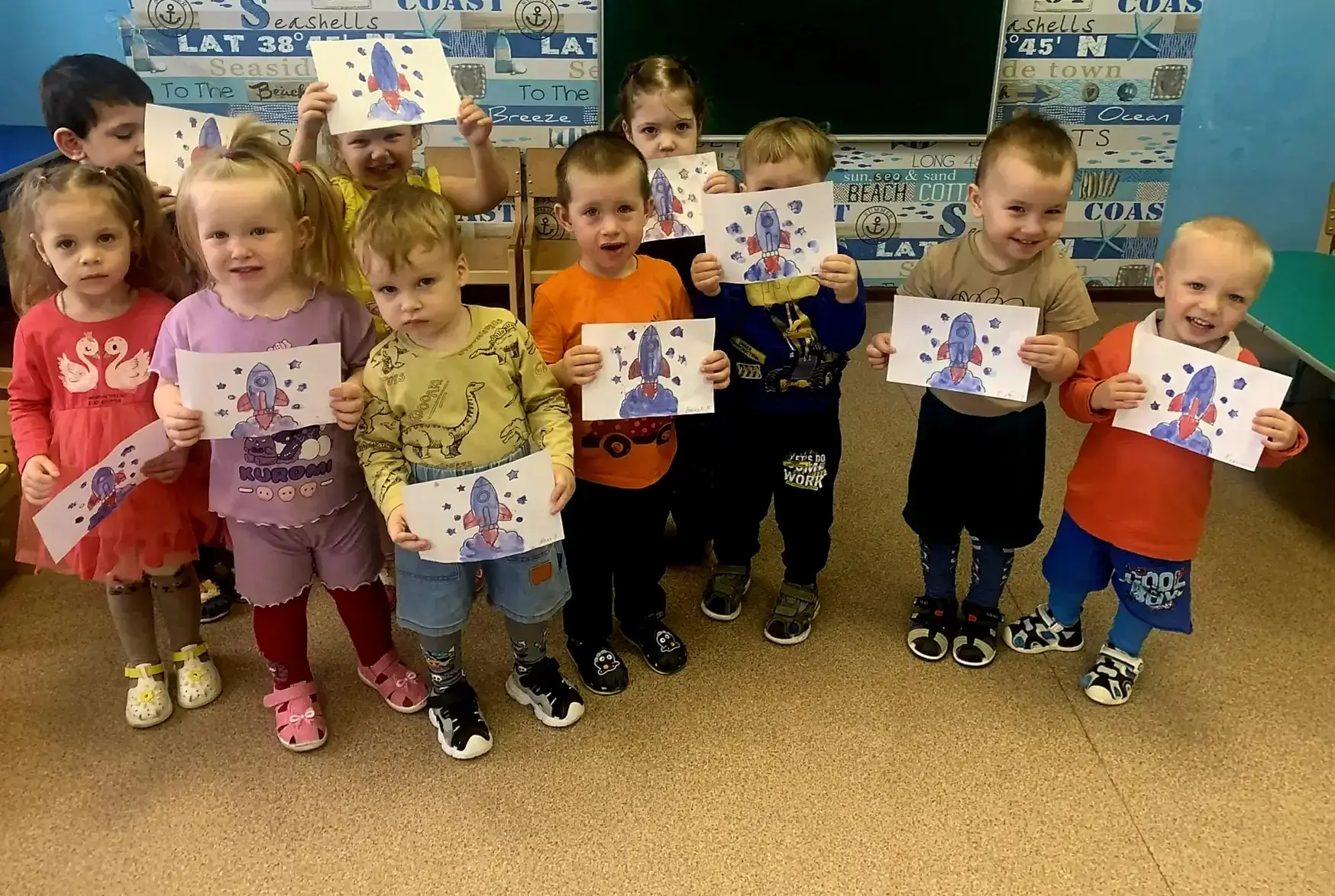 🚀 Космическое путешествие в нашем детском саду!   Сегодня,  наши ребята отметили День космонавтики! 