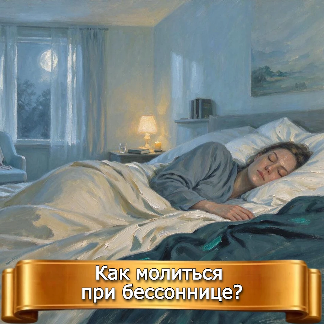 КАК МОЛИТЬСЯ ПРИ БЕССОННИЦЕ?