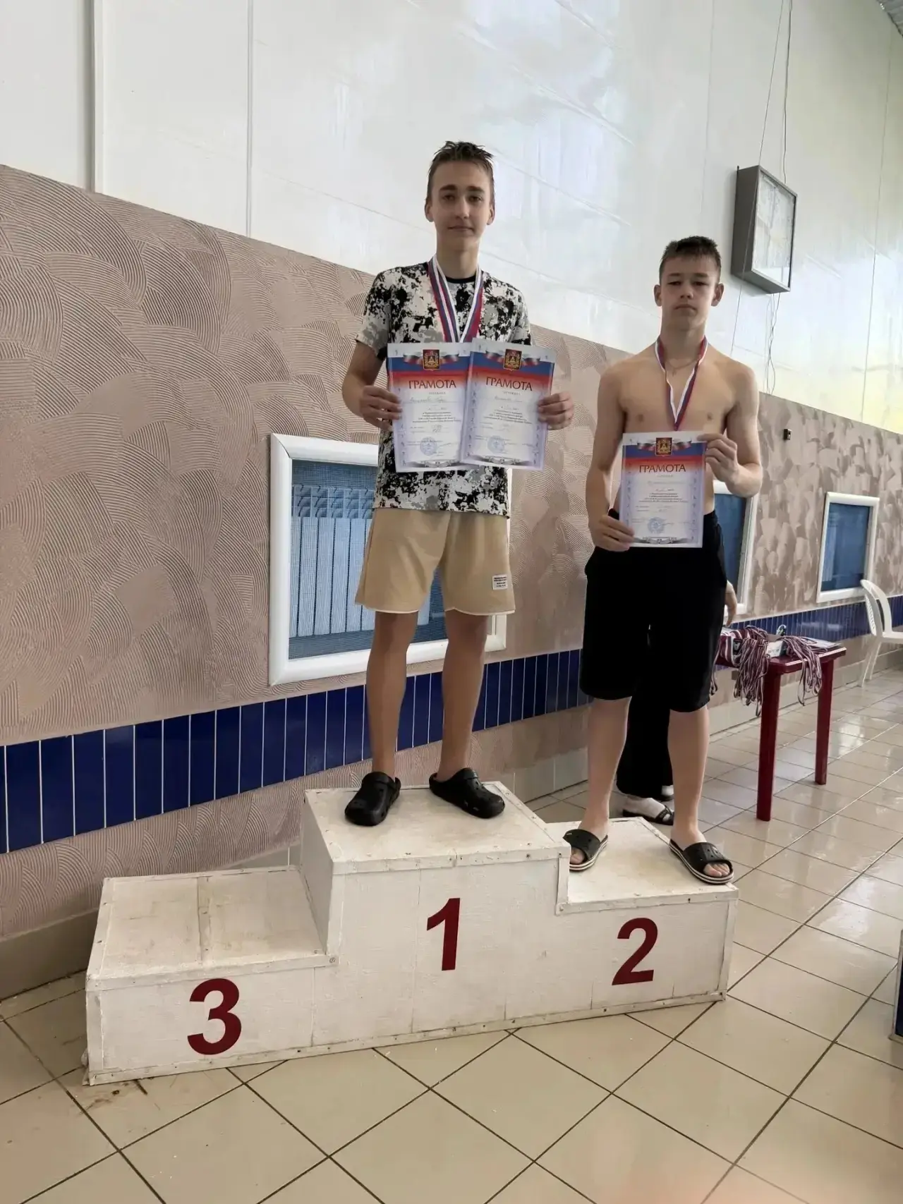 🏊‍♂️ В УСЦ ДОСААФ прошли итоговые соревнования по плаванию! 21 мая в УСЦ ДОСААФ состоялись итоговые 