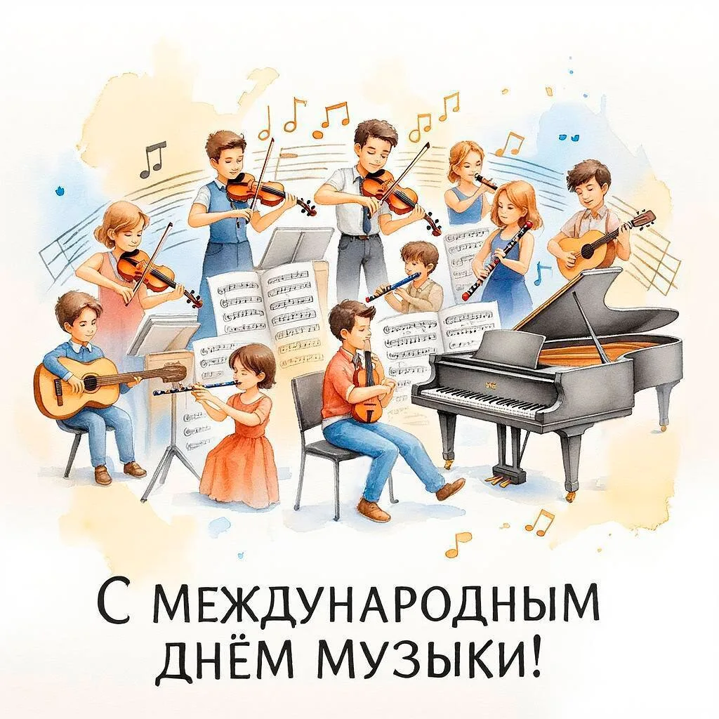 🎉 С Праздником музыки! 🎶