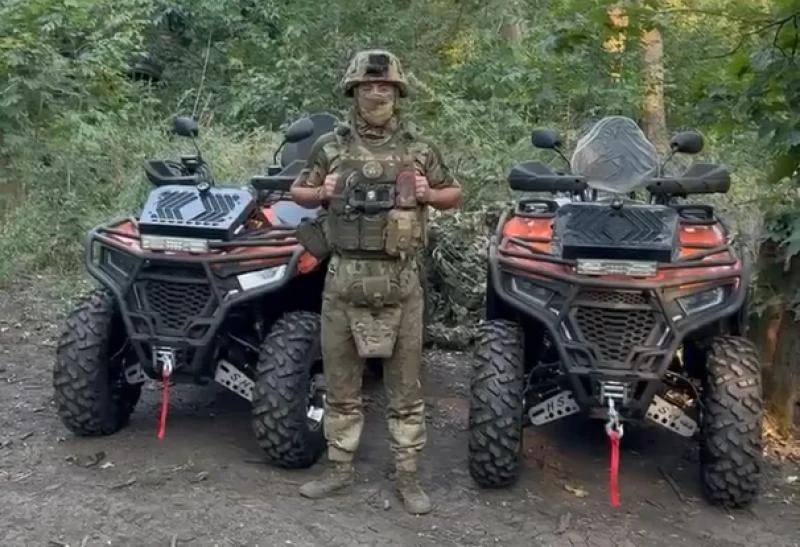 🔥 Три квадроцикла передали забайкальским военнослужащим в зону СВО