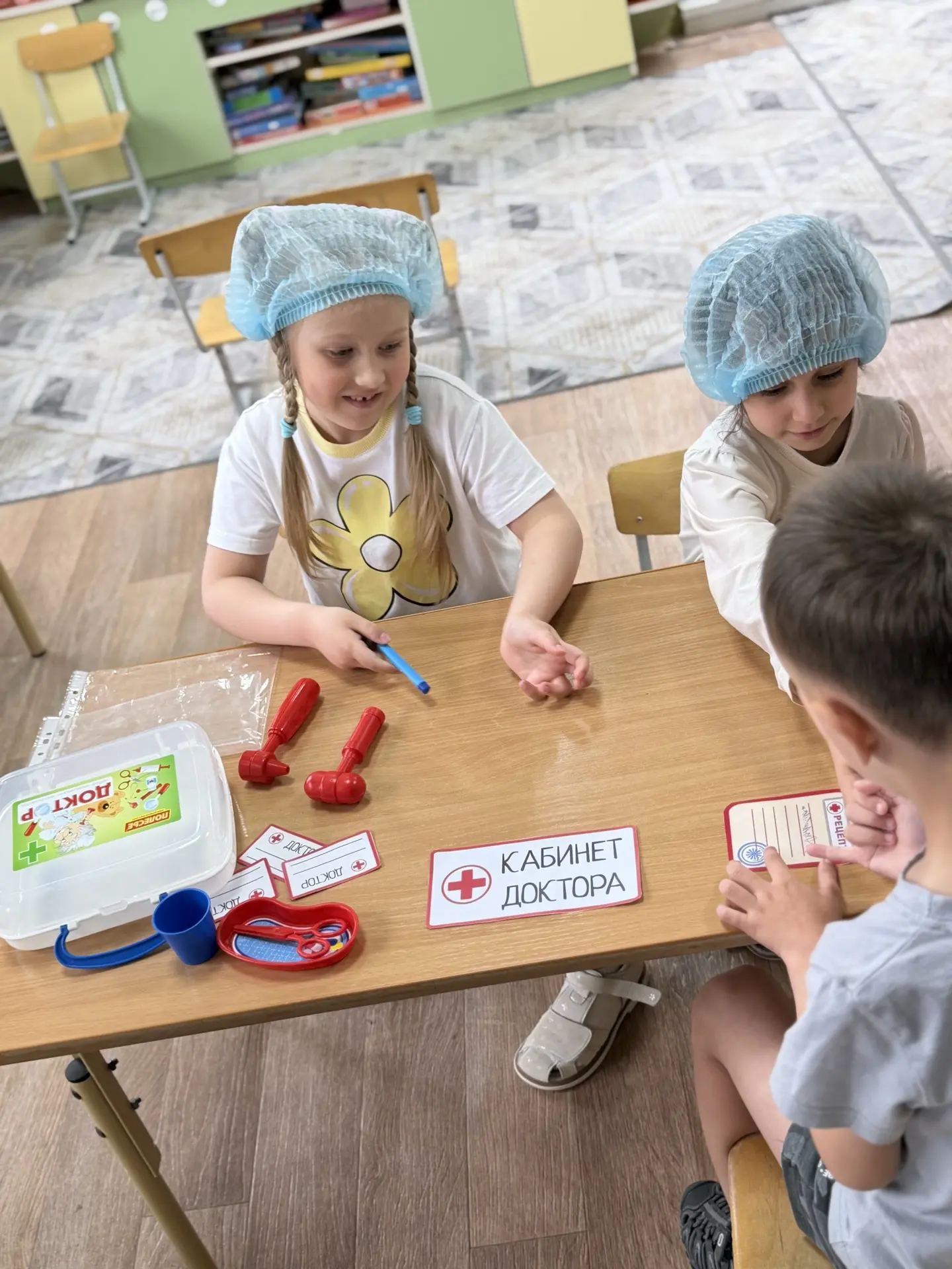 🚑Игра в больницу - одна из самых популярных сюжетно- ролевых игр у детей дошкольного в...