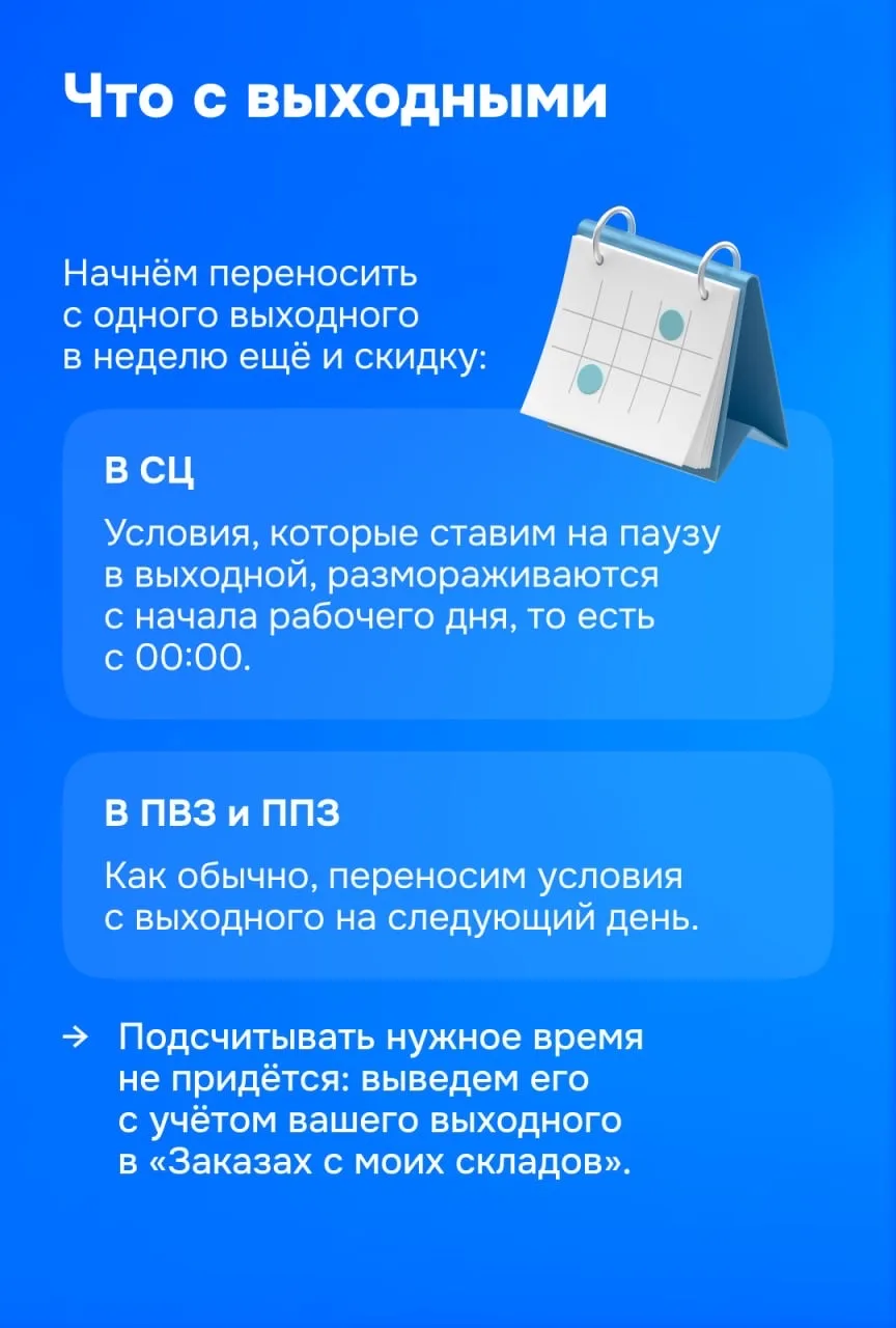 🕓 FBS: изменим логику рекомендованного слота  С 7 апреля обновим формат работы с рекомендованным сло
