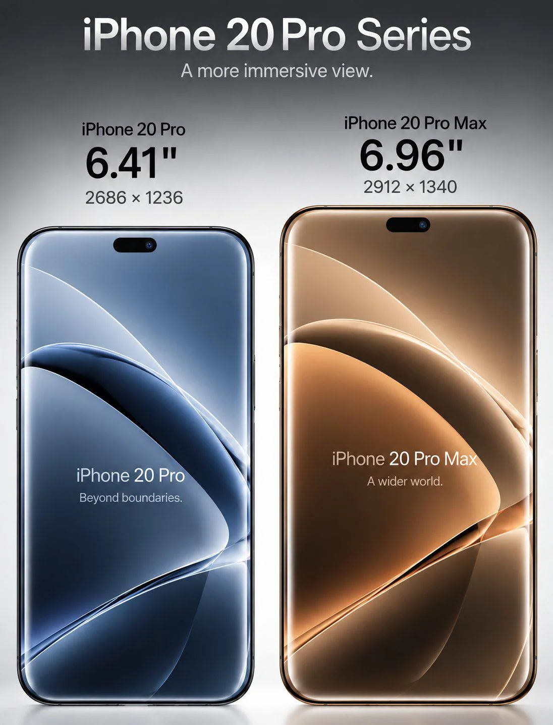Слух: информация о дисплеях юбилейных iPhone 20 Pro и Pro Max