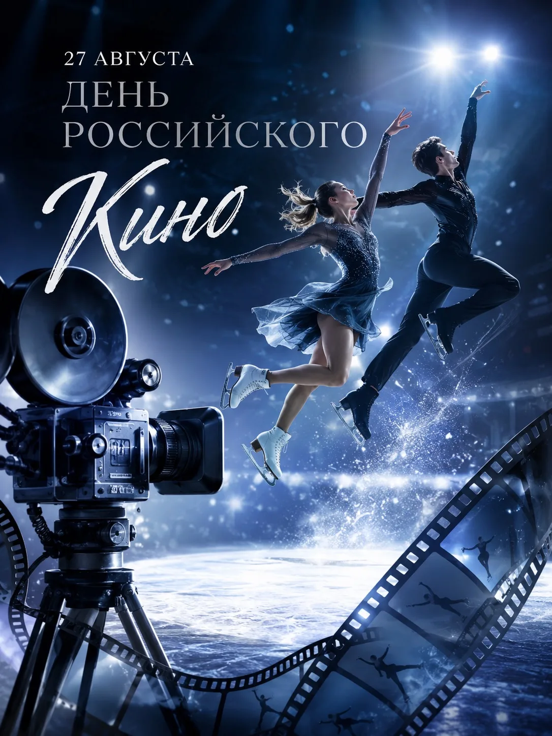 🎬⛸️ 27 августа — День российского кино!