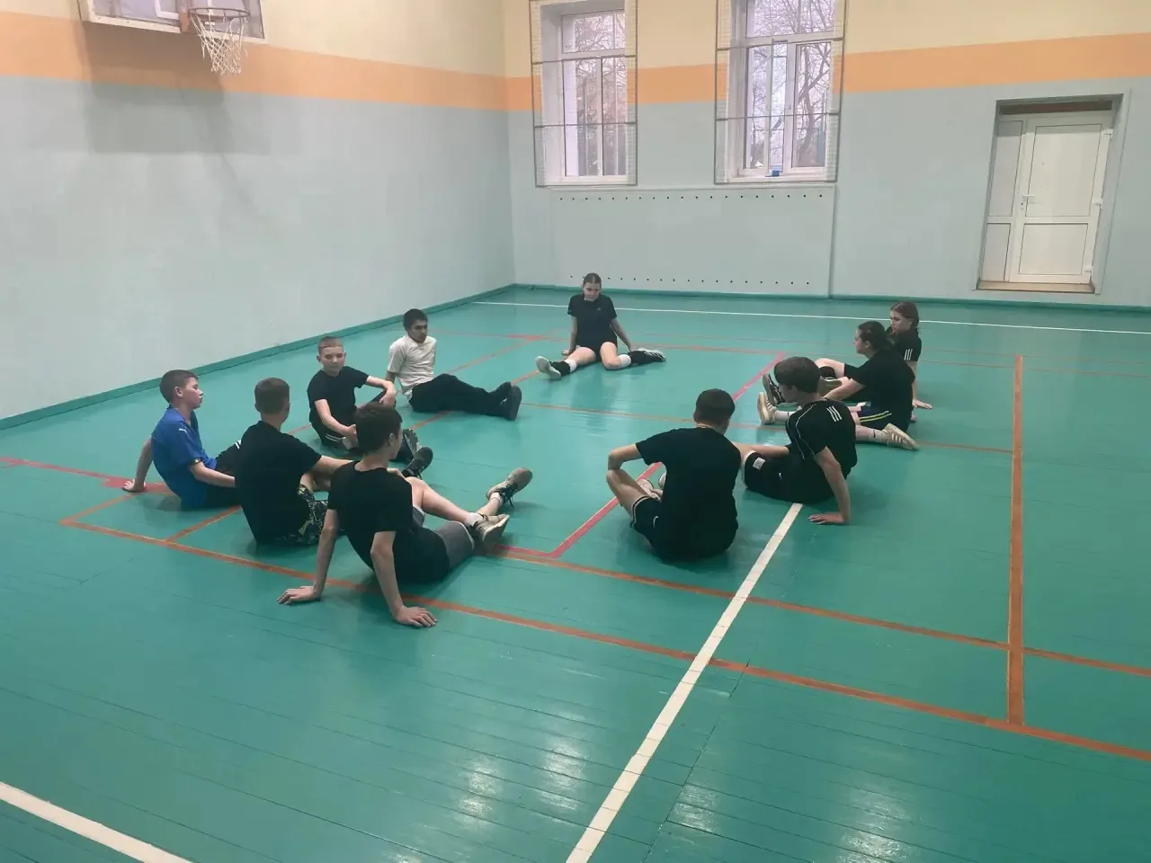 Тренировка по волейболу.🏐
