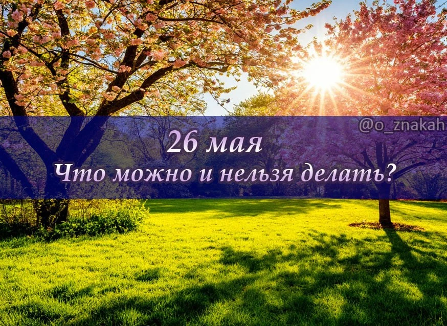 📅 Что можно и нельзя делать 26 мая (Лукерья Комарница / Гречкосейка): народные приметы