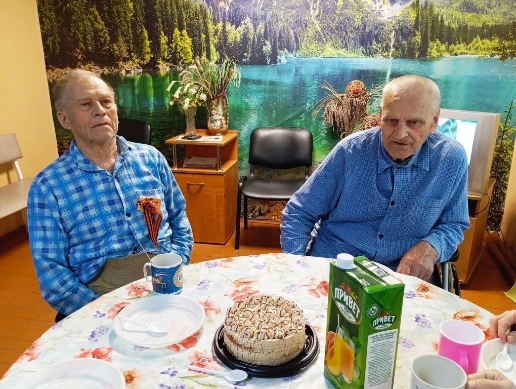 🌟Праздничное чаепитие  🏡☕В Ярцевском доме-интернате для престарелых и инвалидов состоялось трогатель