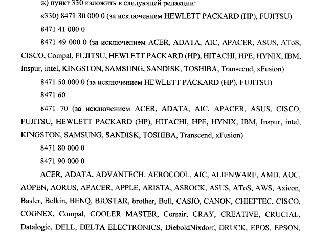 C 27 мая Минпромторг исключил из параллельного импорта компьютерную технику ведущих ино...