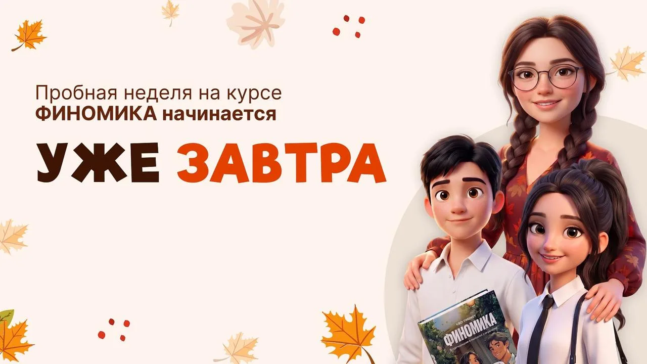 Старт пробной недели ФИНОМИКИ - уже завтра 👇
