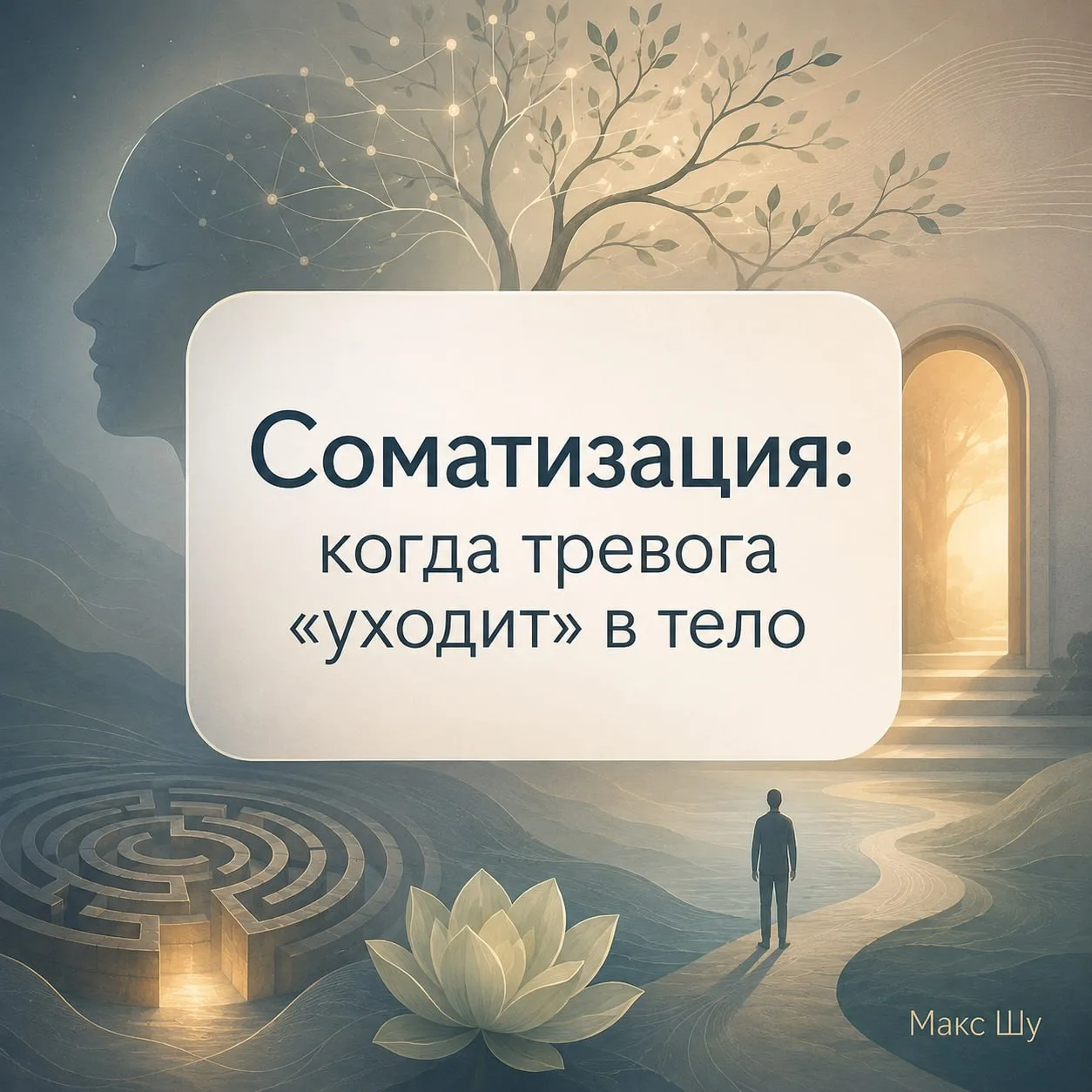 🧠 Соматизация: когда тревога «уходит» в тело