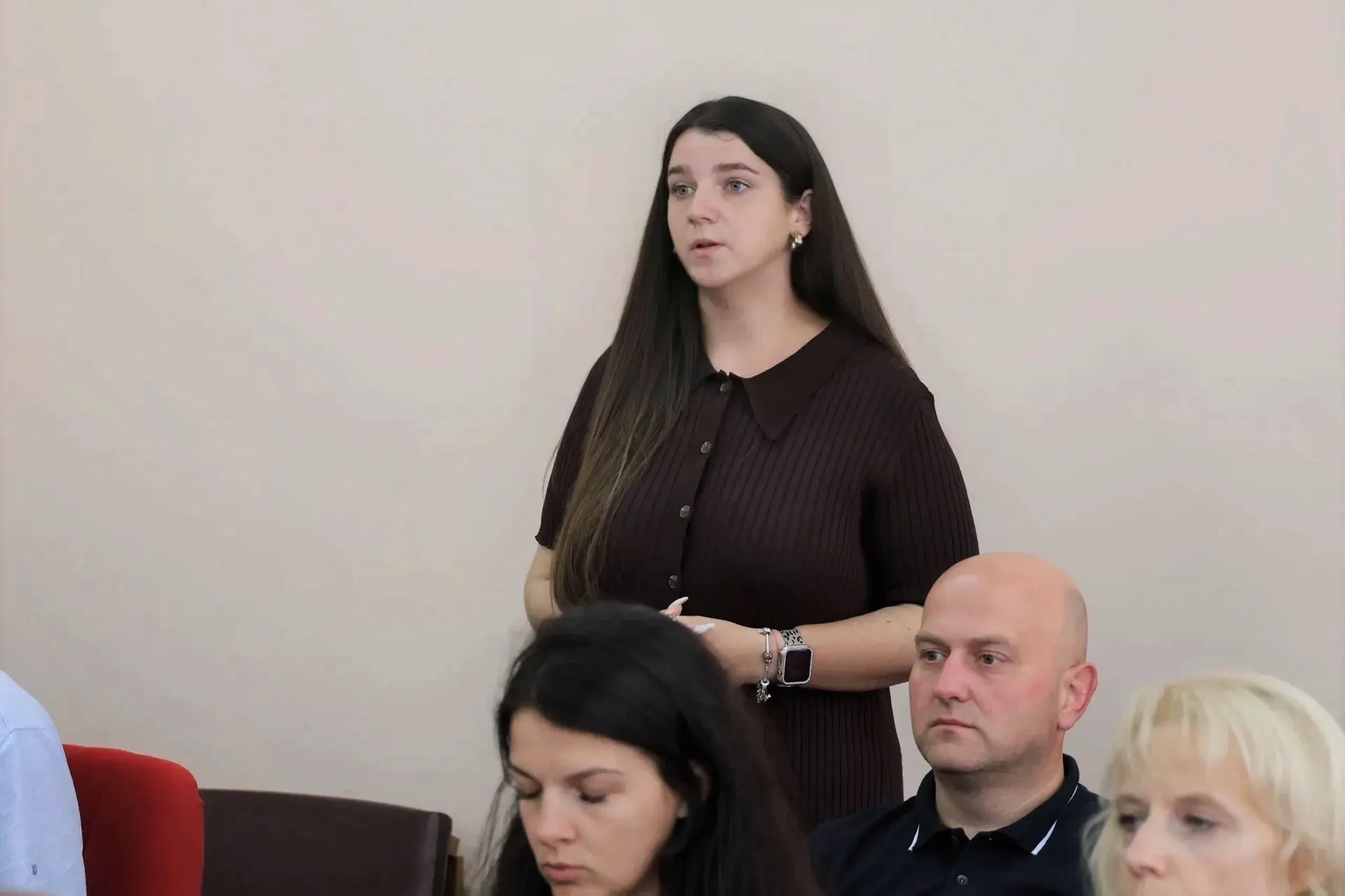 Сегодня председатель молодежного совета Администрации Алексина приняла участие в еженед...