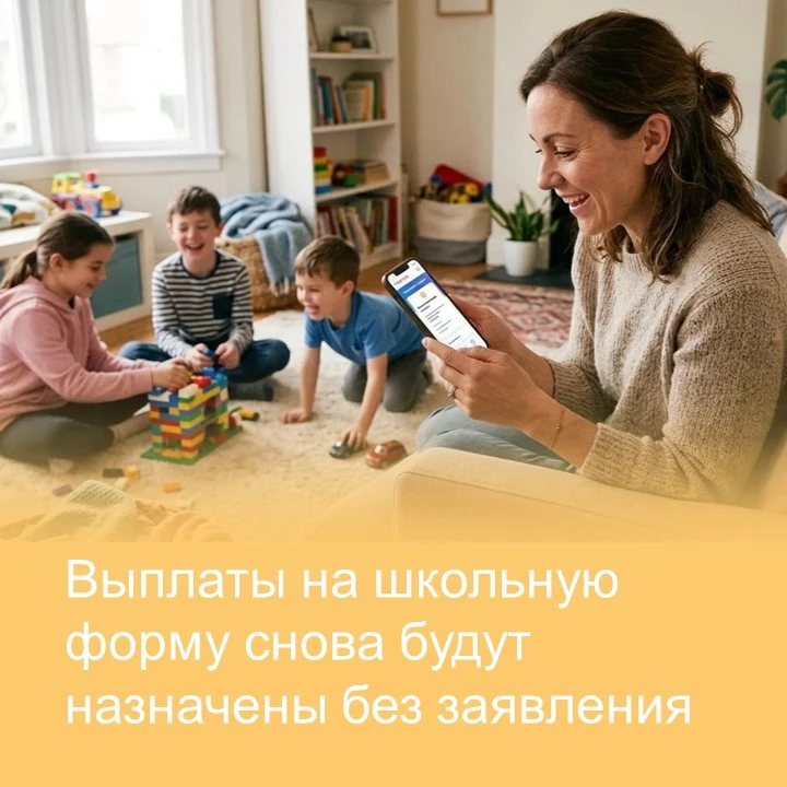 В этом году родителям школьников из многодетных семей выплата на школьную форму снова п...