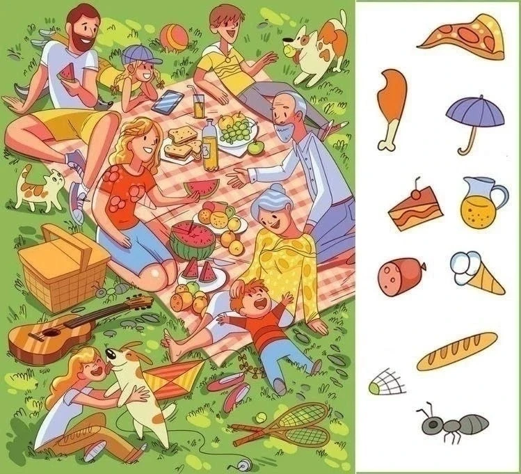 Картинки - искали отлично развивают память.