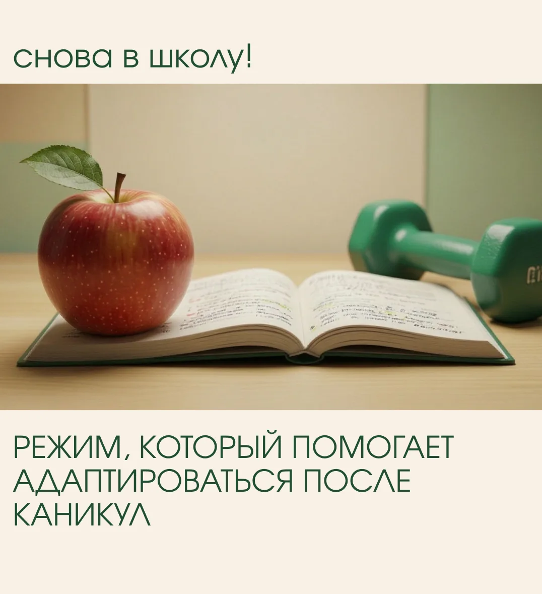 🏃 Уже завтра День знаний и начало нового учебного сезона. Чтобы старт в школьные будни...