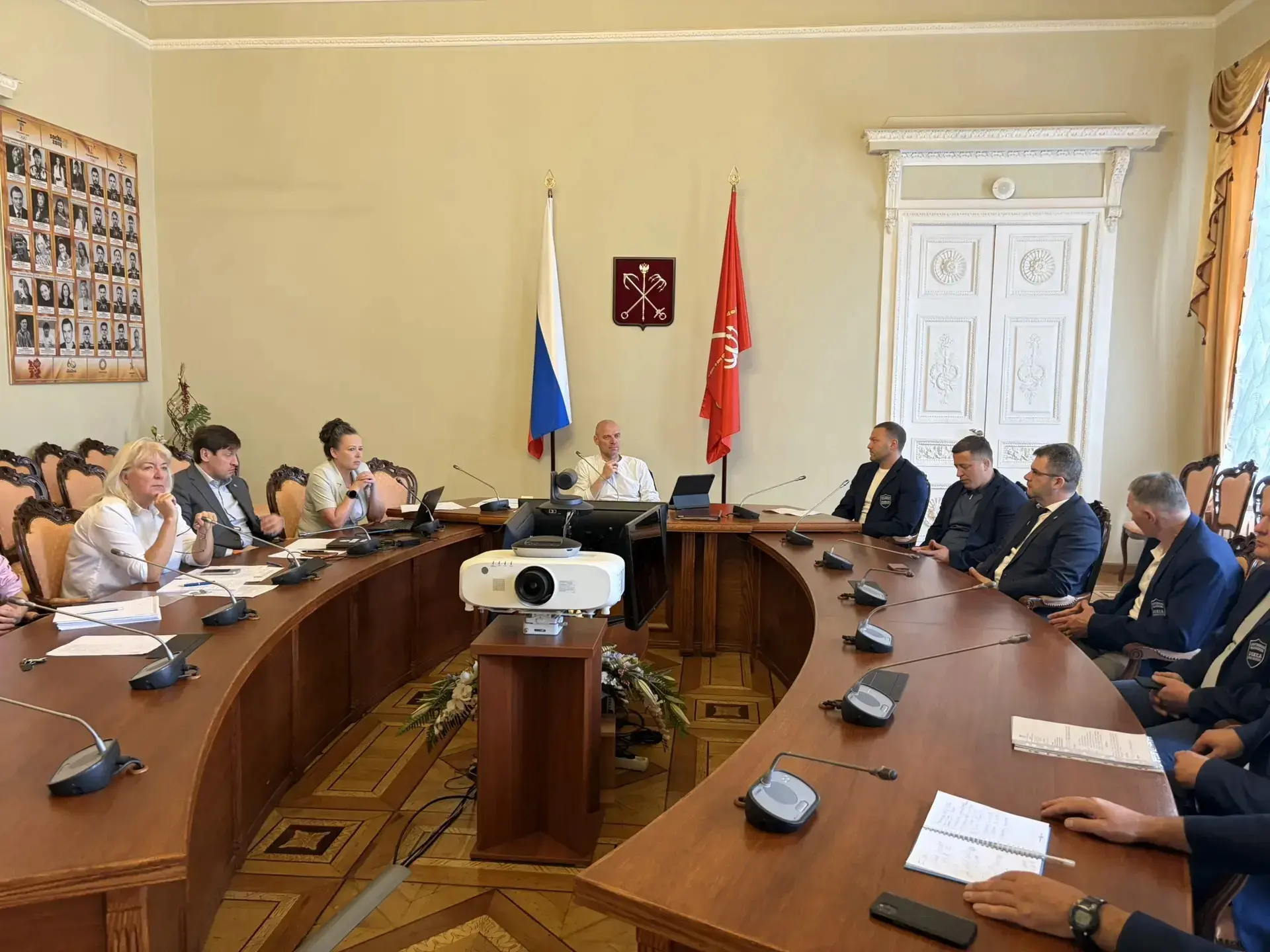 Сегодня в Комитете по физической культуре и спорту начался цикл рабочих встреч с руково...