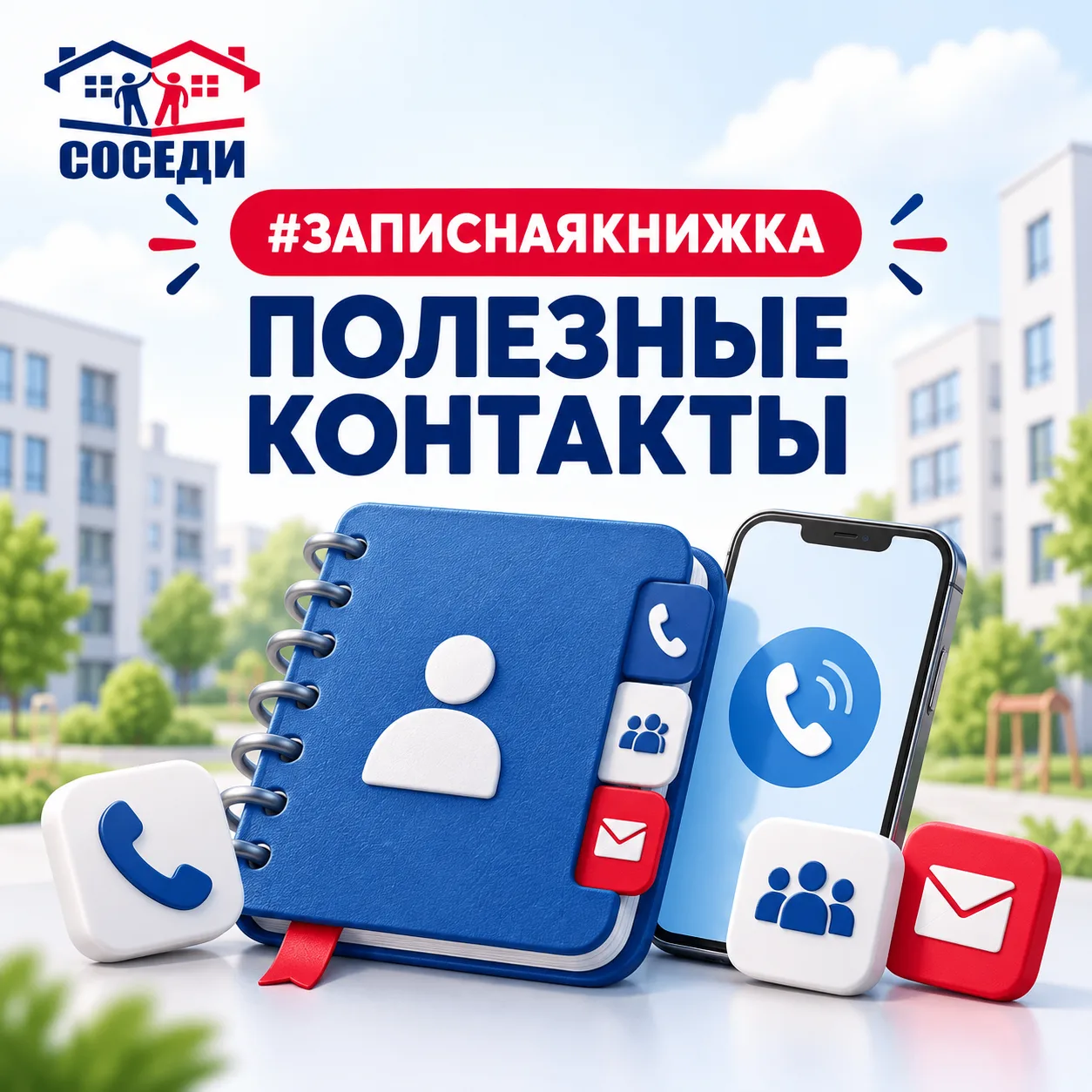 📒 Сегодня предлагаем занести в записную книжку несколько полезных контактов