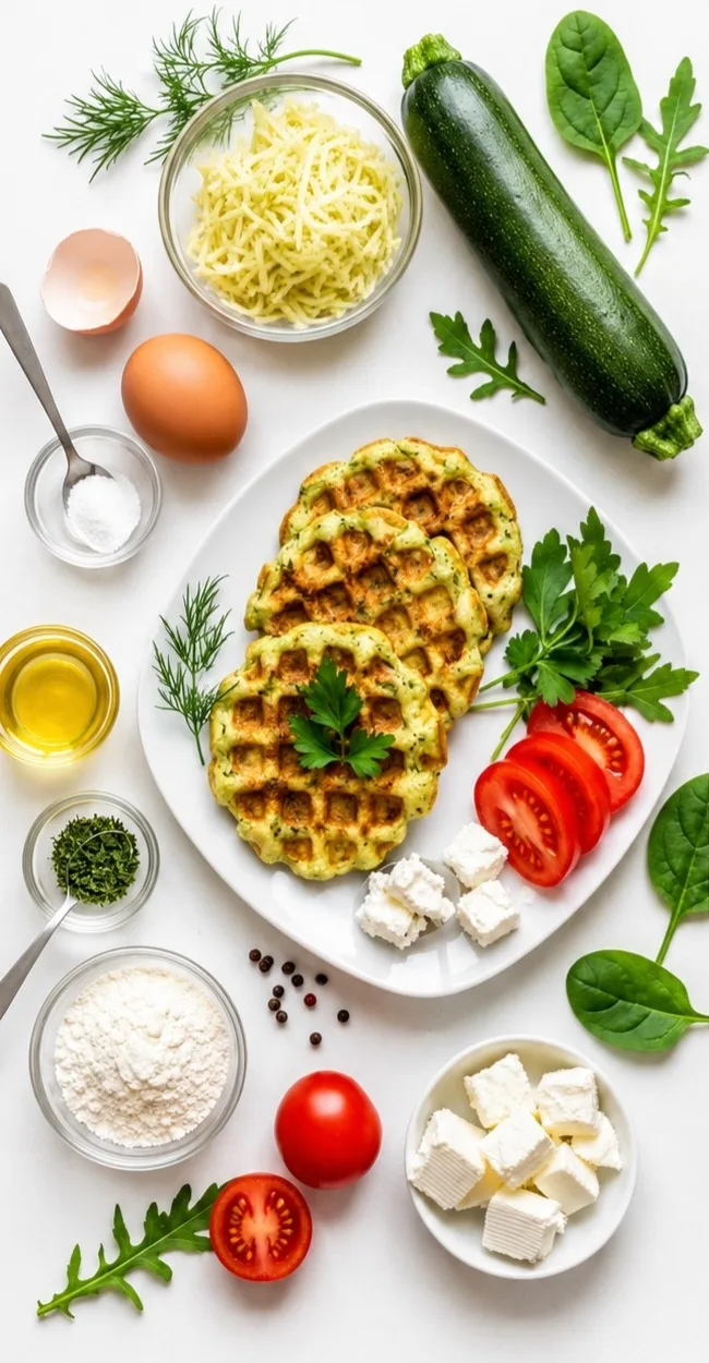🥒 Вафли из кабачка — хрустящие, сочные, ПП

Ингредиенты:
- Кабачок — 200 г (молодой, если перерос —