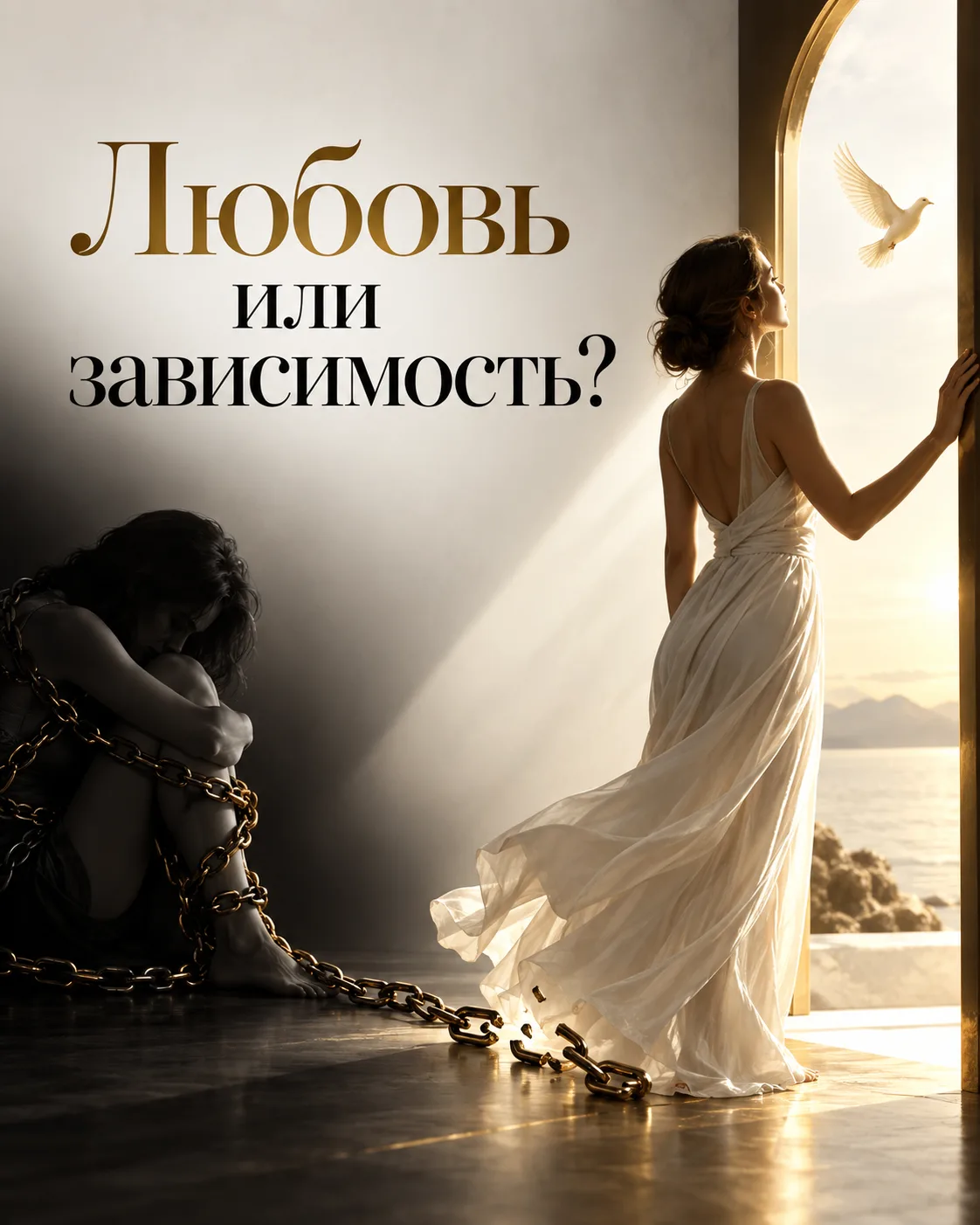 Любовь заканчивается там, где вы боитесь уйти из-за денег