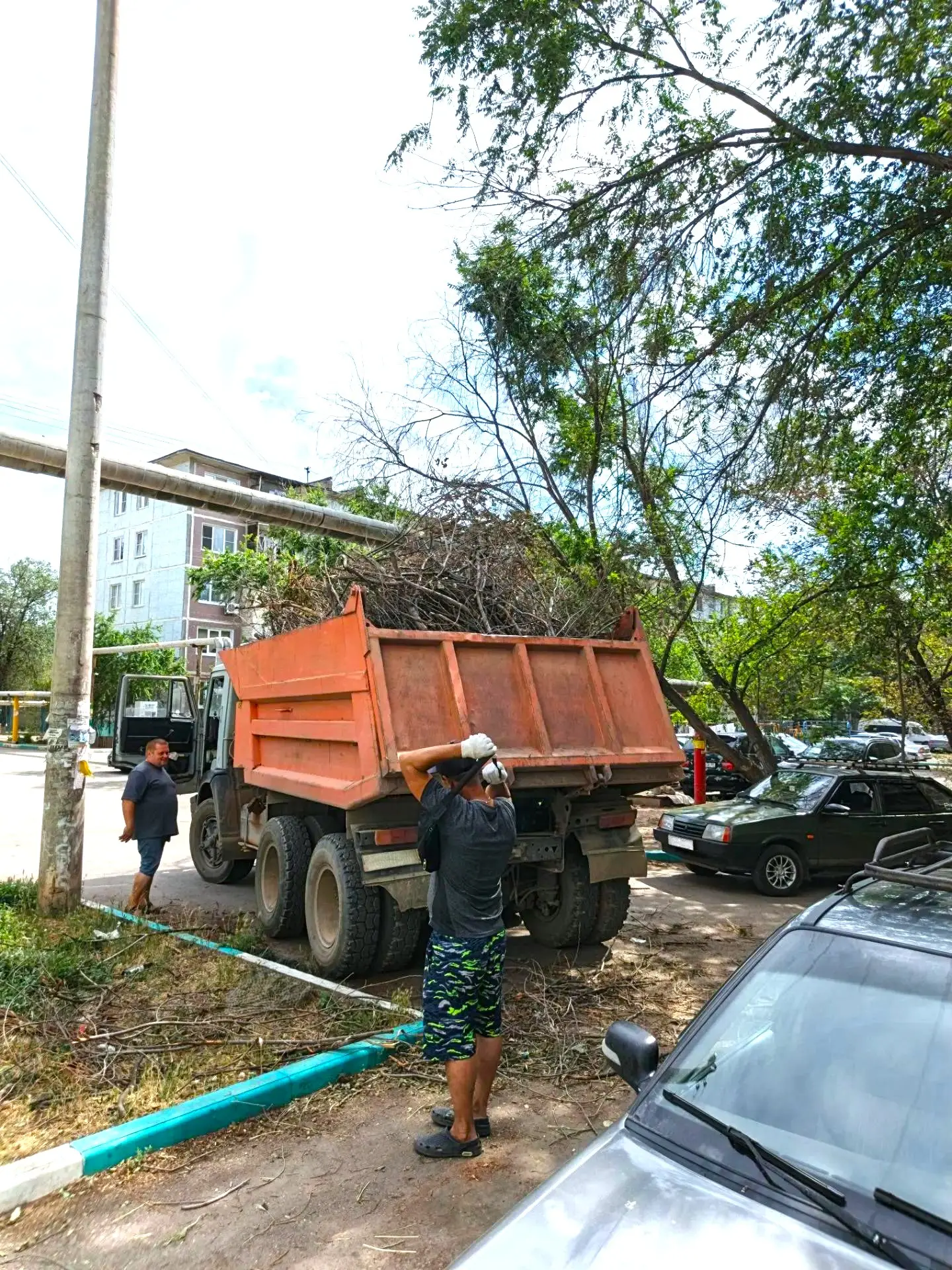 К новости «🚛 Порядок наведен: финал преображения двора!»