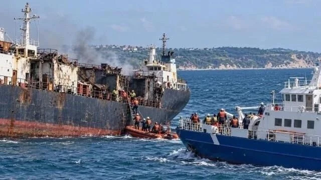 ‼️🇧🇬🔥 Торговые суда атакованы дронами у берегов Болгарии после рейсов в порты Украин...