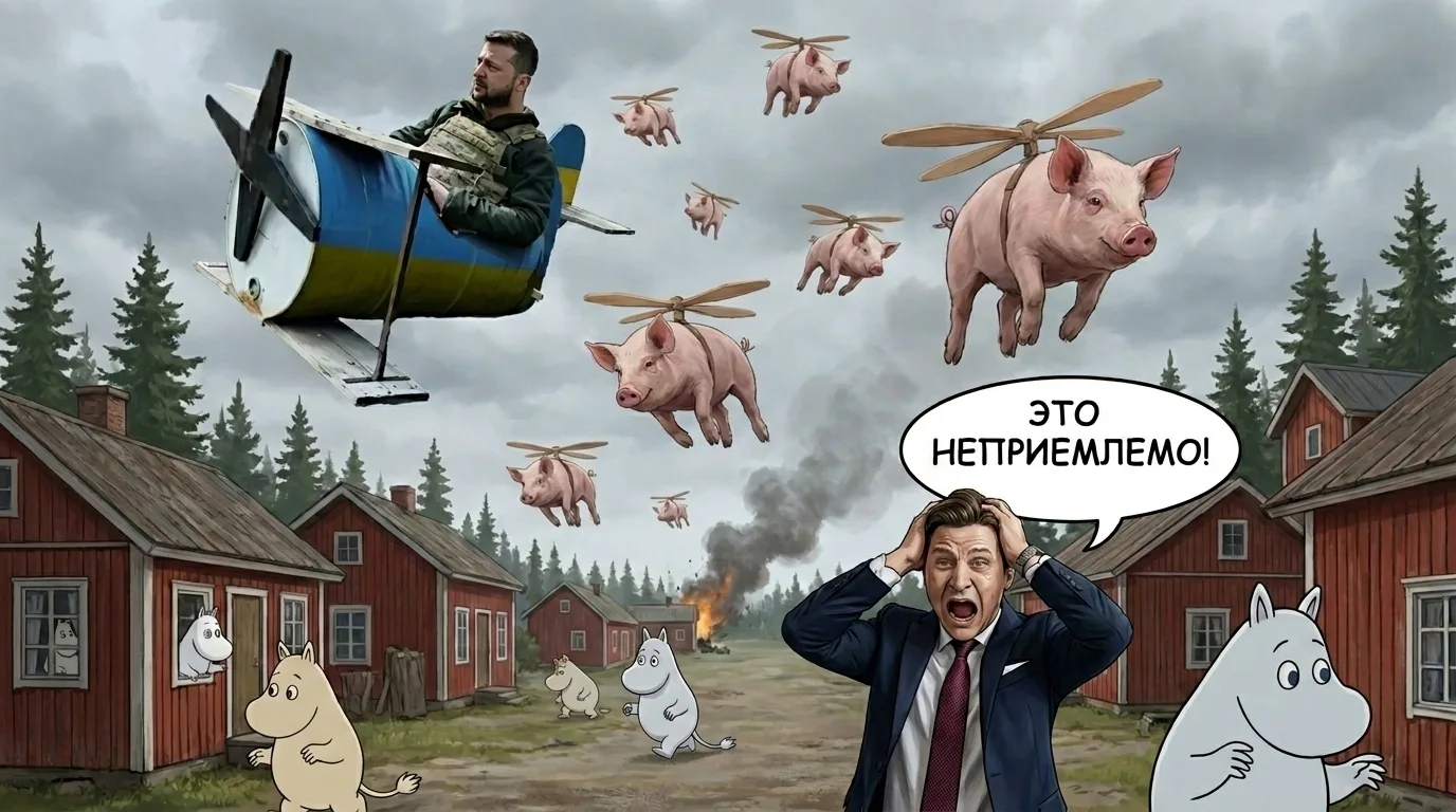 Министр обороны Финляндии Антти Хяккянен заявил: "Недопустимо и неправильно, чтобы украинские удары 