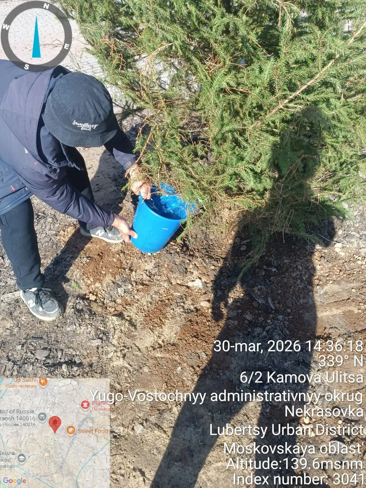 🌿 Накануне на дворовой территории дома Камова, 5 корпус 2 проведены работы по благоустройству  По ин