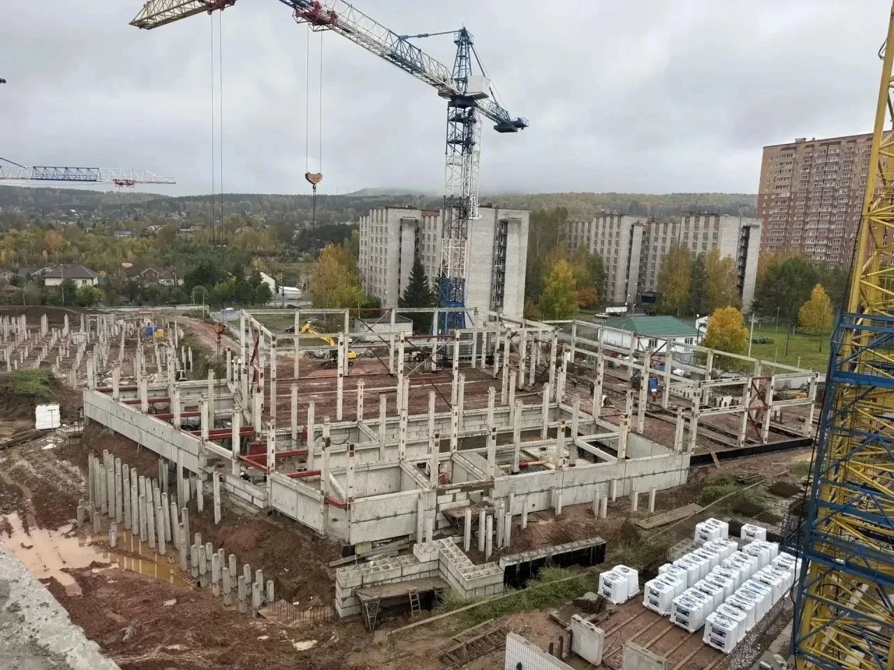 В Красноярске продолжают строить нестандартную школу