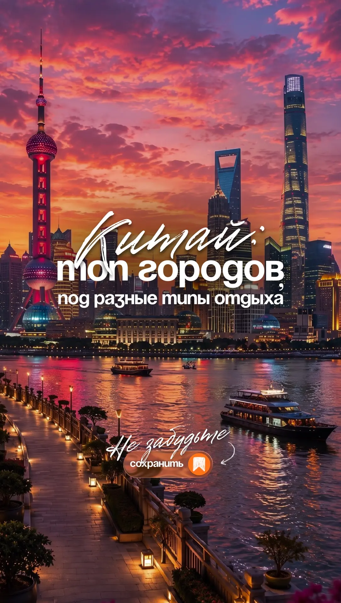 Мечтаете посетить Китай, но не знаете какой город выбрать?🇨🇳