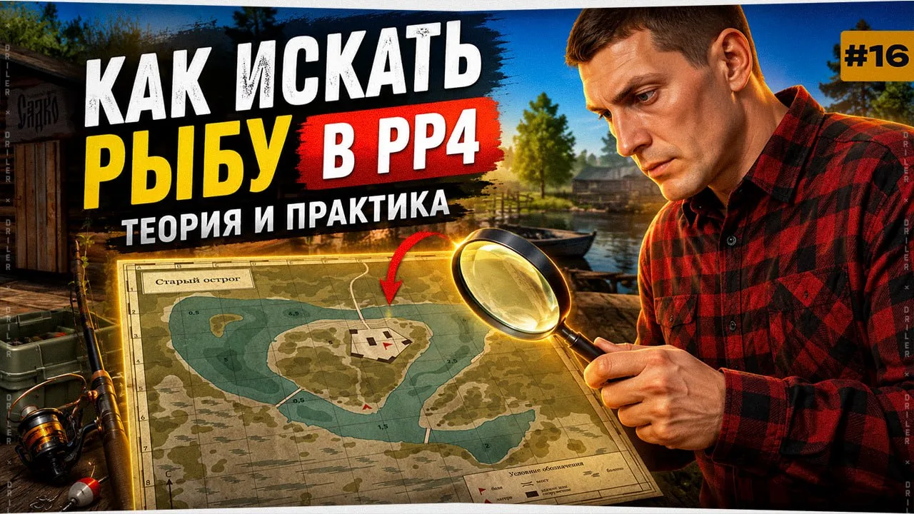 Русская Рыбалка 4 • Как искать рыбу,теория и практика • Новый Путь Доночника #16